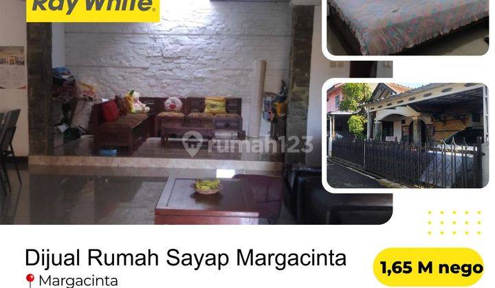 Rumah 2 lantai di jalan logam sayap margacinta 1