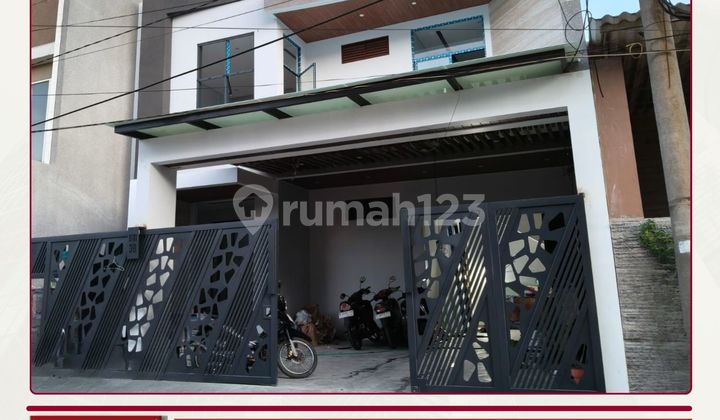 DIJUAL CEPAT RUMAH BUTUH UANG SIAP HUNI BARU RENOVASI 2 LANTAI BARUK RUNGKUT SURABAYA 1