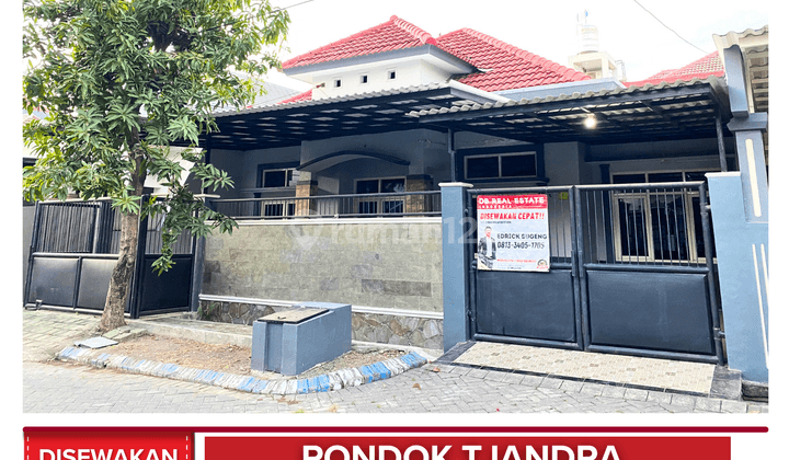 Disewakan Rumah Baru Siap Huni Pondok Tjandra Sidoarjo Surabaya 1