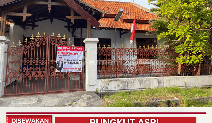 Disewakan Dikontrakan Cepat Rumah Siap Huni Rungkut Asri Surabaya 1