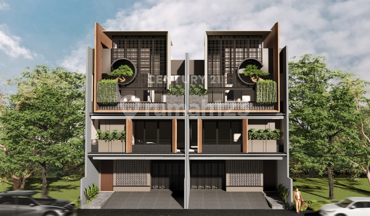 Rumah Baru American Tropis di Setra Duta Bandung