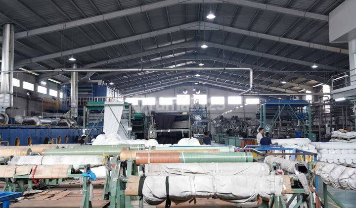 Pabrik Tekstil di Mainroad Strategis Moch Toha Bandung Dekat Tol 1