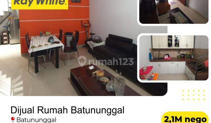 Rumah 1,5 Lantai di Batununggal Buahbatu Bandung Akses Tol  1