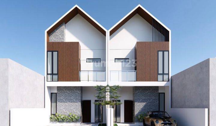 Rumah di BKR Scandinavian Bandung 2 Lantai Baru Akses Tol M Toha  1