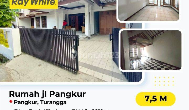 Rumah di Turangga Pangkur Bandung Akses Tol Buahbatu Seskoad TSM 1