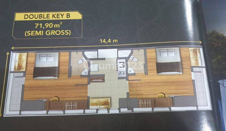 Apartement Lux Siap Huni di Louvin Jatinangor 2