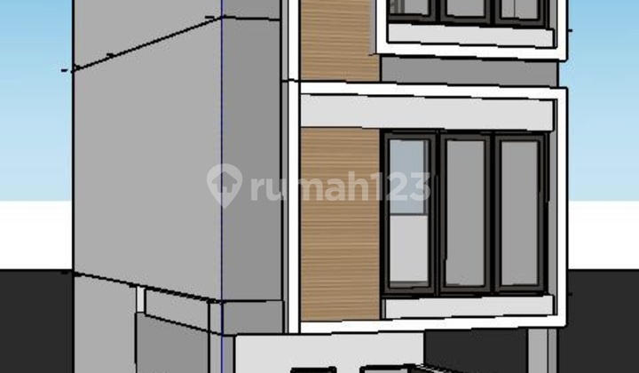 Jusl Rumah Baru Jadi , Bangunan 3 Lantai Di Komplek Patra, Duri Kepa, Jakarta Barat