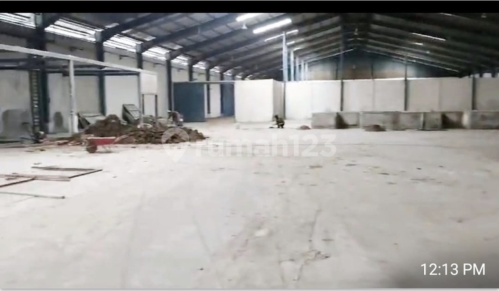 Disewakan Gudang Lt.1 Ha, Lb.7.560m2 Di Kawasan Bersama Industri Jatake, Tangerang