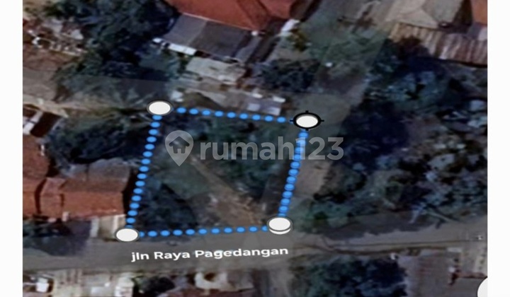 Disewakan Tanah Kavling 1.500m2 Di Jalan Raya Pagedangan, Tangerang