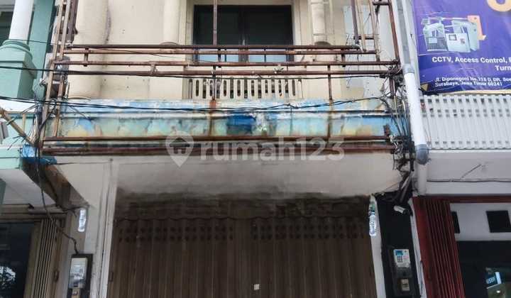 Ruko Diponegoro Surabaya Strategis, 4 Lantai Ruko Diponegoro Surabaya Strategis, 4 Lantai