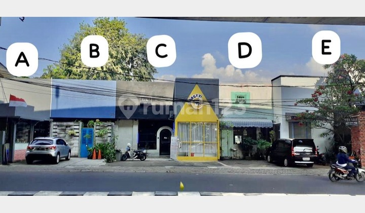 Shop House for Rent on Jl Prapanca Jakarta, Ready Units D & E