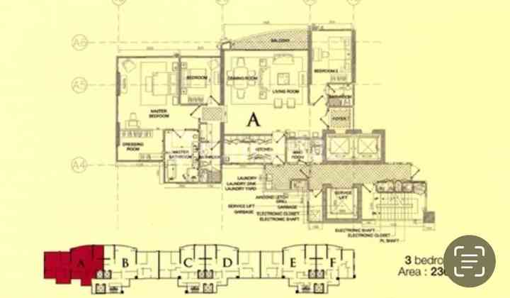 Jual Apartemen Adhiwangsa Tower A 2