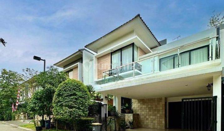 Hot sale rumah siap huni dalam cluster kebayoran residence bintaro 1