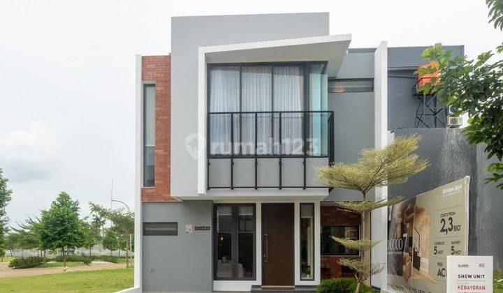 Rumah brand new dalam cluster kebayoran harmony Bintaro 1