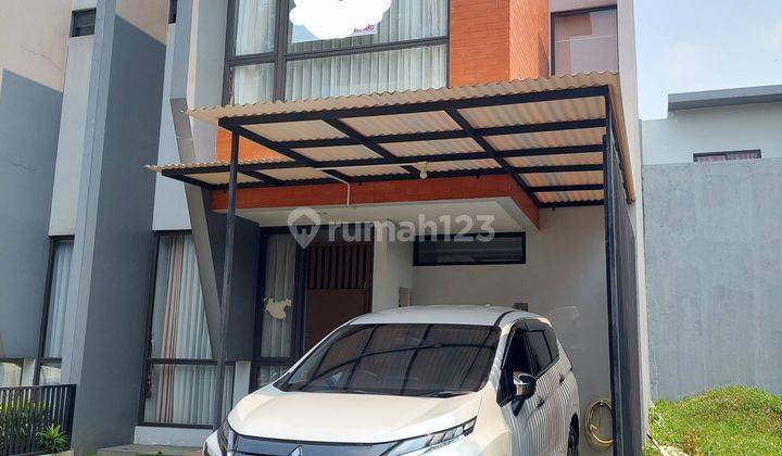 Rumah fully furnished & siap huni di kebayoran residence bintaro 1