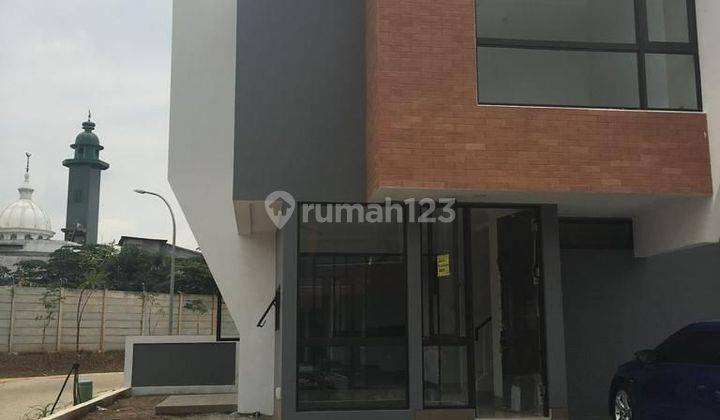 Rumah siap huni posisi hook di kebayoran residence bintaro 1