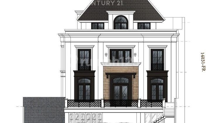 Dijual Rumah Klasik Modern Indent Lokasi Prime Di Pondok Indah 2