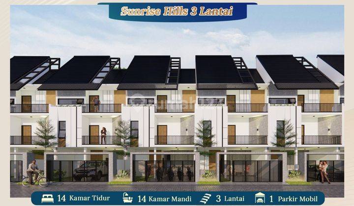 Rumah Kos Premium di Kawasan Uin Kedokteran Harga 1 Miliaran Pasive Income 312 Jt 2