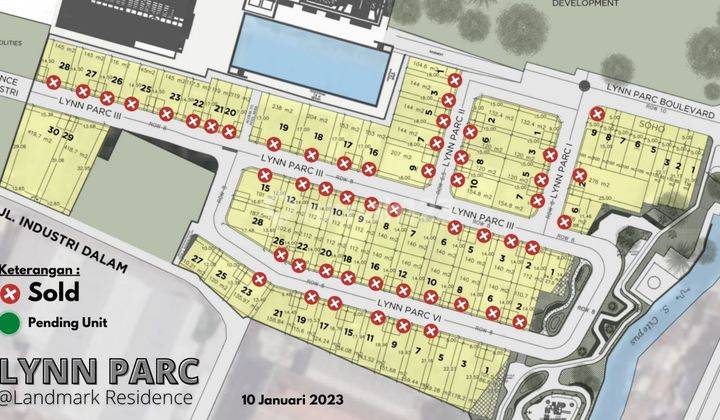 Kavling Lynn Parc Landmark Bandung 1