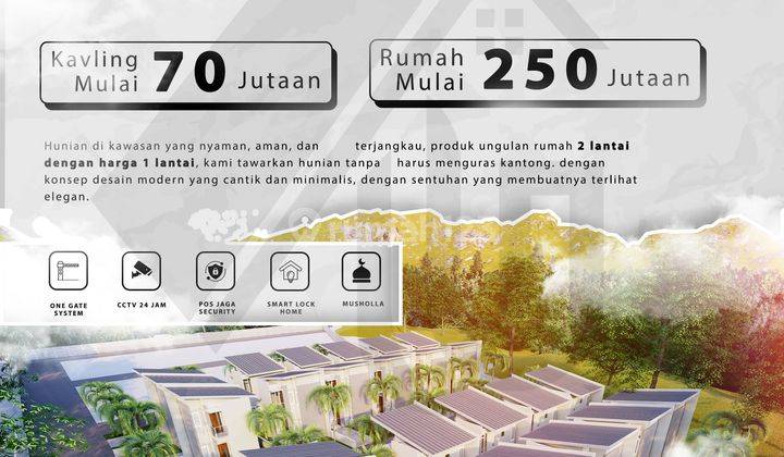 Rumah 2 Lantai Harga 1 Lantai 2