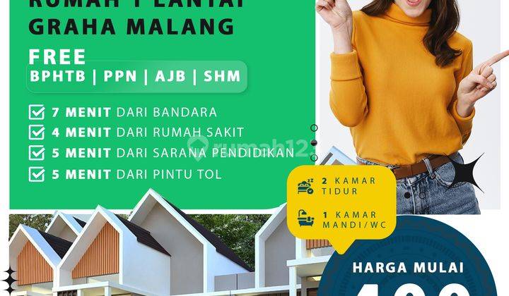 Rumah Baru SHM di Tlogowaru, Malang, Malang 2