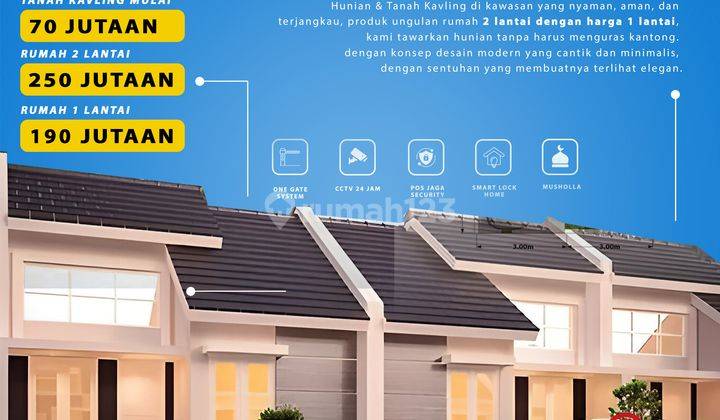 Rumah Dua Lantai Di Pakis 200 Juta 2