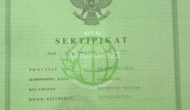 Tanah tengah kota Daerah Sepingan Balikpapan 10
