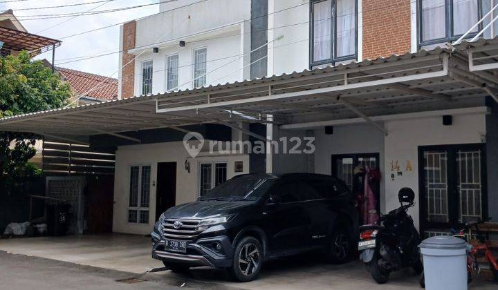 Rumah 2 Lantai Dlm Cluster di Kalibata, Akses Jln Lebar 2 Mobil 1