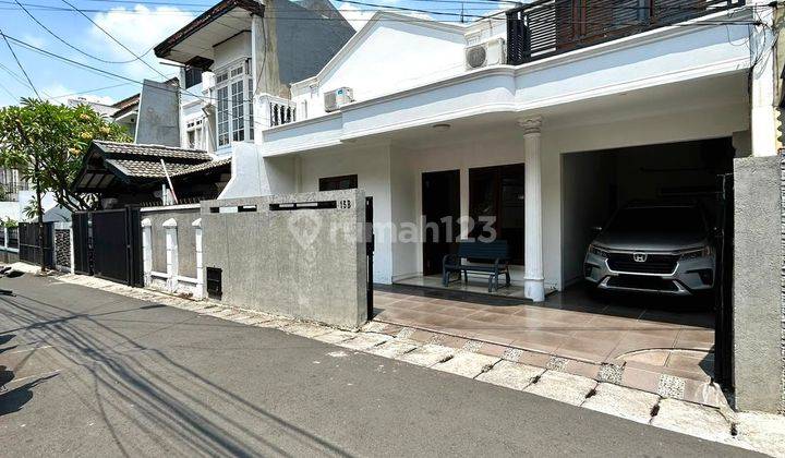 Rumah Siap Huni di Tebet Akses Jalan 2 Mobil 1