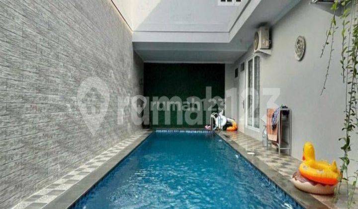 Rumah Di Dalam Komplek Gudang Peluru, Swimming Pool Kolam Renang 2