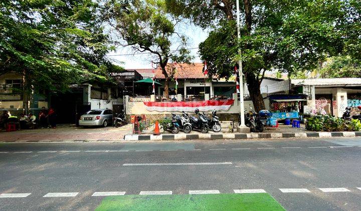 Rumah Resto Kafe di Tebet Jalan Raya Depan Taman Ecopark 1