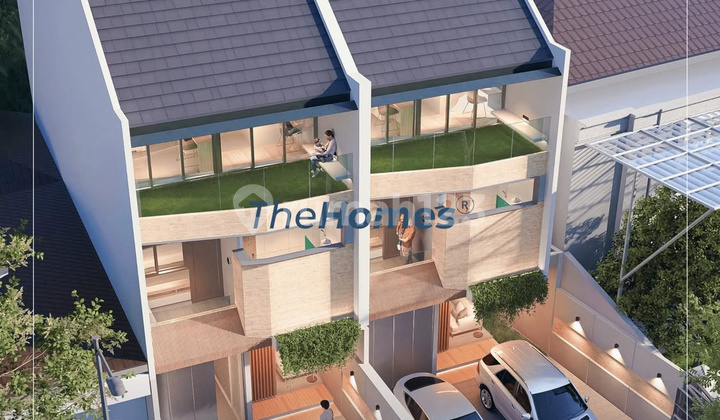 Rumah baru di tebet barat sisa 1 unit, akses jalan lebar 3 mobil, bangunan 2025