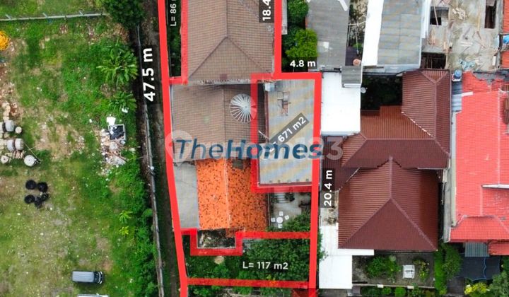 Rumah di Tebet Dalam, Luas Tanah 1400 Meter, Jalan 3 Mobil 2