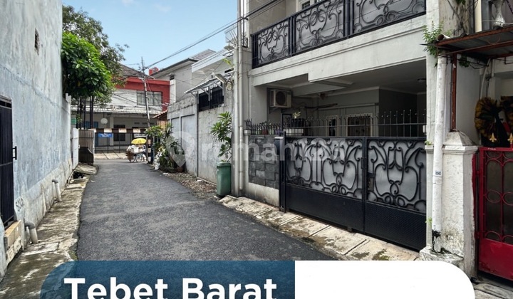 Ready-to-Occupy House in West Tebet, 2-Car Access Road