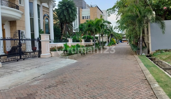 Tanah kavling di pantai mutiara pluit, akses lebar dalam komplek pantai mutiara pluit