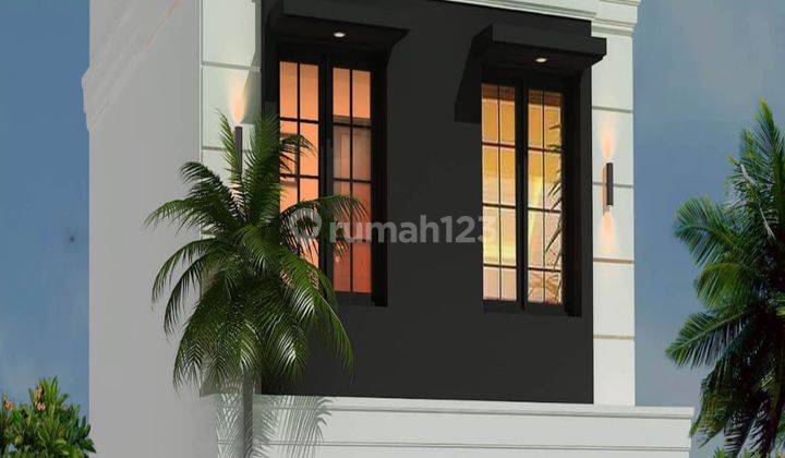 (BRAND NEW 3 LANTAI) AMERICAN CLASSIC HOUSE AT PASAR MINGGU 2