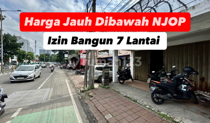 Commercial Below Tax Value, Soepomo Raya Street Tebet, Building Permit for 7 Floors