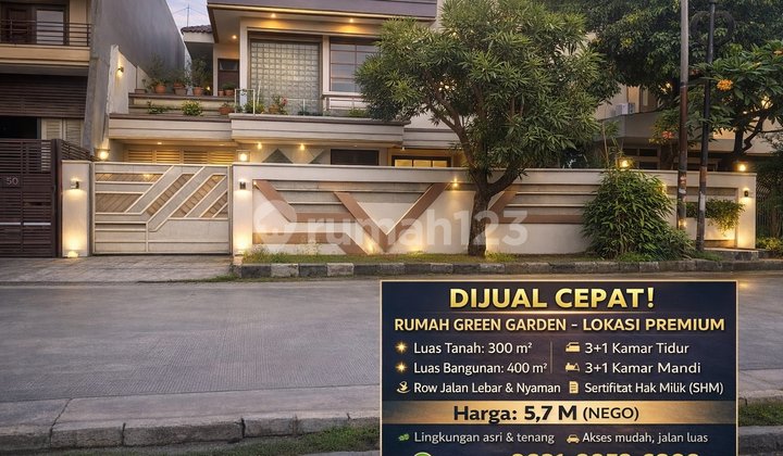 Dijual Rumah Green Gardenjapan Boulevard