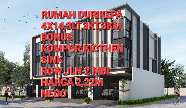 Rumah Baru Durikepa 3 Lantai 2