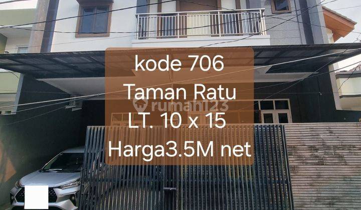 Rumah bagus taman ratu 2 lantai 1