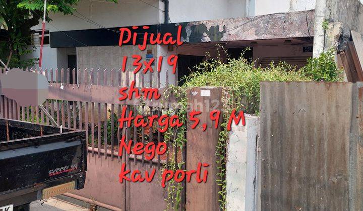 Rumah kavling polri jelambar 1