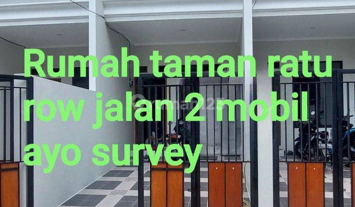 Rumah Baru 3 Lantai Taman Ratu 1