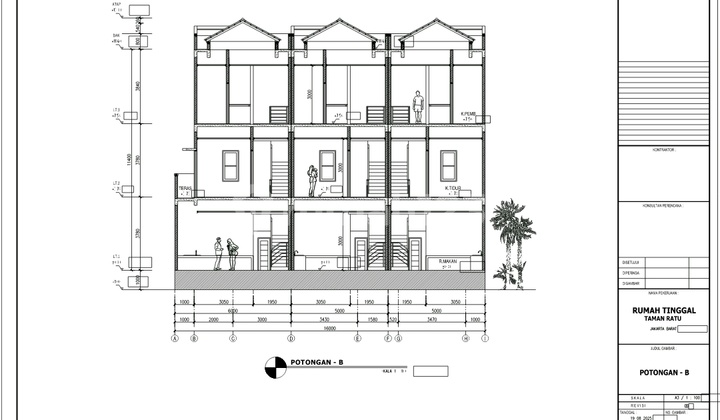 Unit Baru Taman Ratu Lebar 6 Meter 2