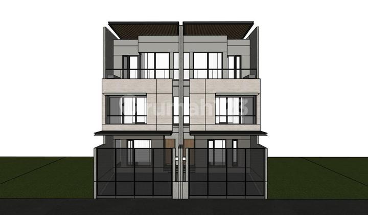 Unit Baru Rumah Green Ville Proses Sedang Pembangunan