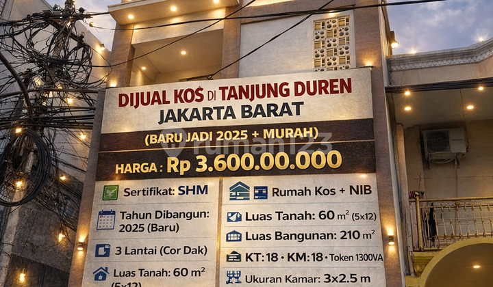 For Sale New Boarding House Tanjung Duren 1