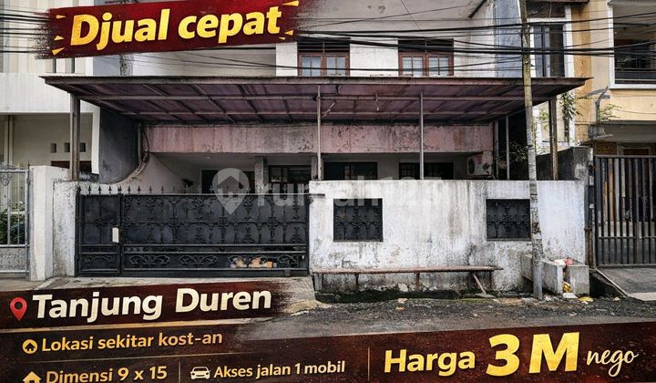 Dijual Rumah Tanjung Duren Kawasanrumah Kost 1