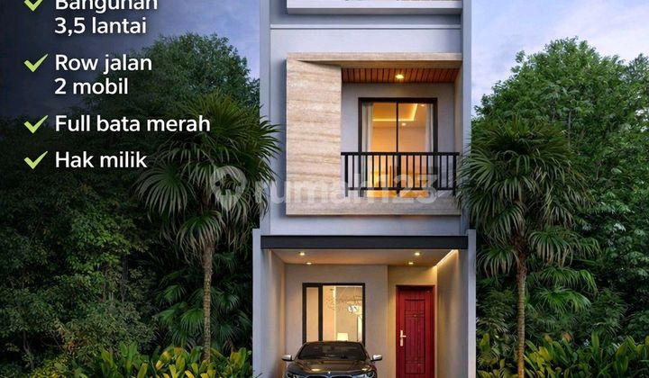 Unit Baru Jelambar Row Jalan 2 Mobil 1