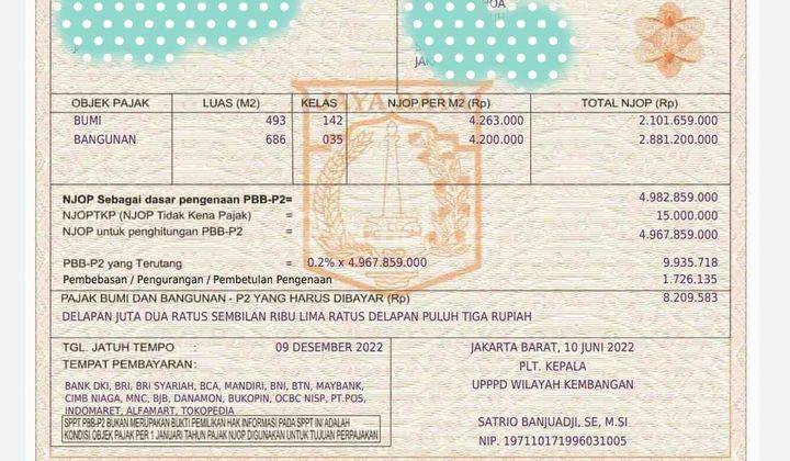 Jual CEPAT GUDANG DAN KANTOR KAVLING DKI BEBAS BANJIR 14