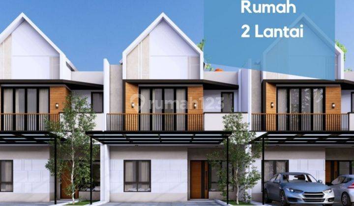 Rumah Baru modern lingkungan cluster lux di lalung 2