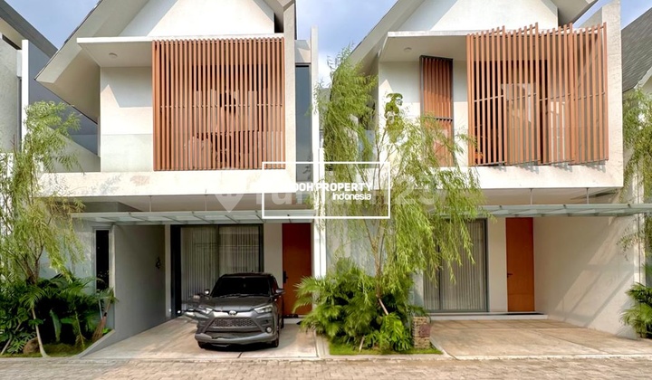 Jual Rumah Baru Siap Huni Full Furnished Dalam Townhouse di Cirendeu Dekat MRT Lebak Bulus